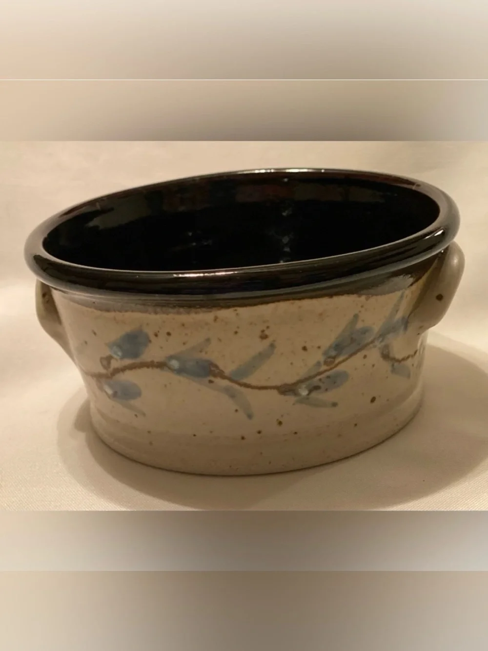 Great Bay Pottery Crock Collectible Retired Design Greenland, NH USA
